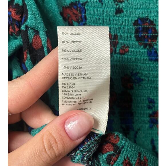 Free People Hilary Printed Top Women’s Size L - Picture 12 of 12